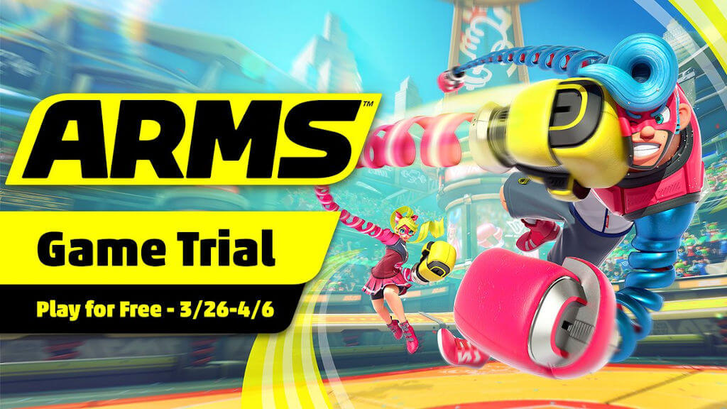 ARMS Nintendo Switch trial