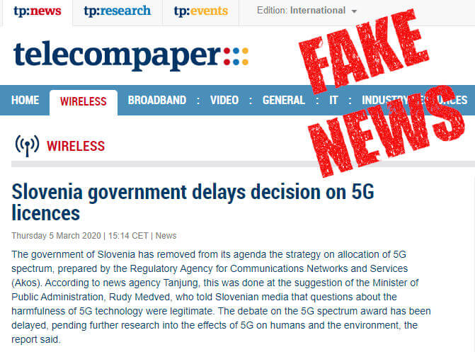 Telecompaper 5G fakenews