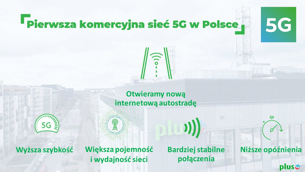 Plus 5G logotyp