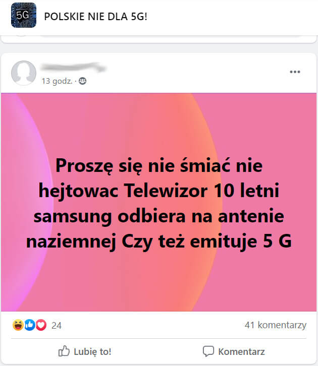 5G telewizor