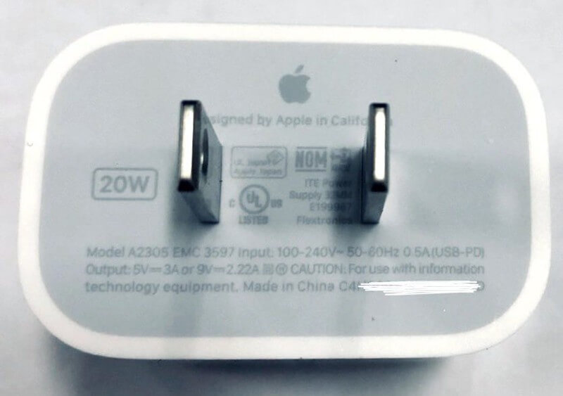 Apple ładowarka 20 W