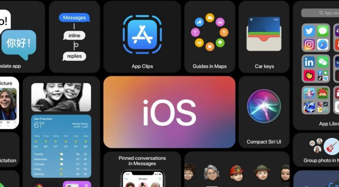apple ios 14, wwdc, Kropka w iOS 14