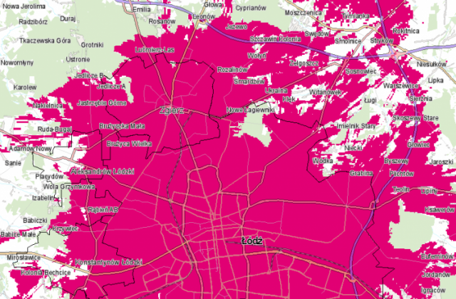 T-Mobile 5G Łódź