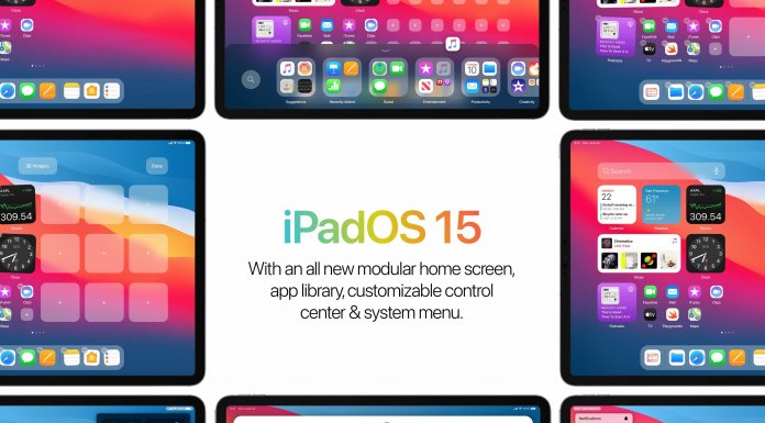 apple iPadOS 15, koncept, Parker Ortolani,