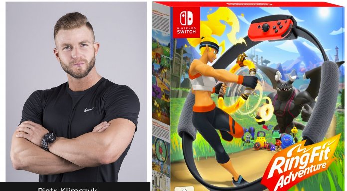 Nintendo Ring Fit Adventure, recenzja, trener personalny, Piotr Klimczyk, switch,