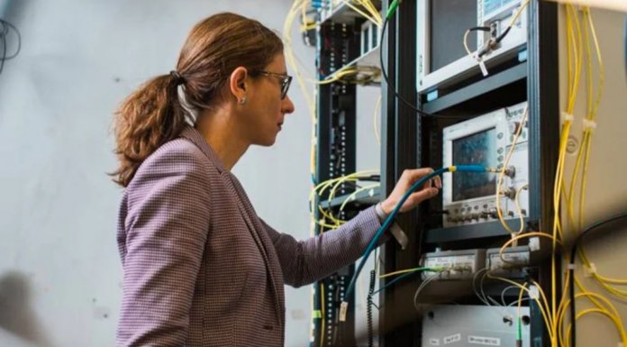 światłowód badania UCL