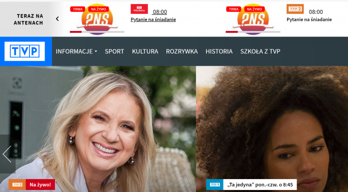 Awaria TVP, tvp, tvp info, tvp sport, spalone serwery,