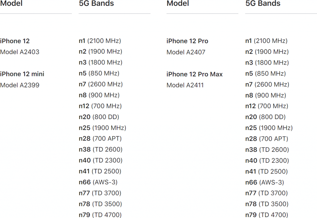 iPhone 12 pasma 5G