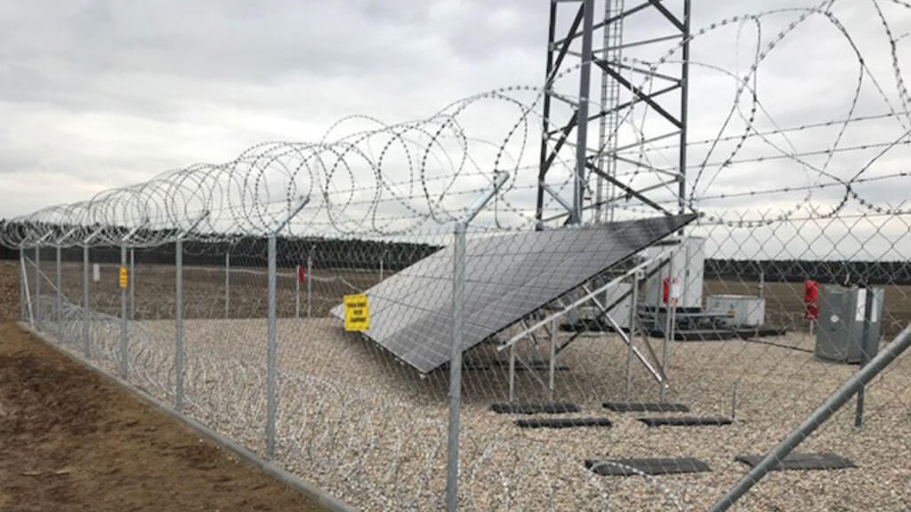 Orange panel słoneczny